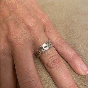 Tiffany silver ring